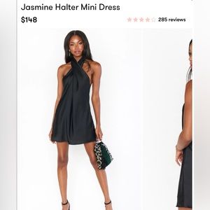 Showmeyourmumu- Jasmine Mini Halter Dress